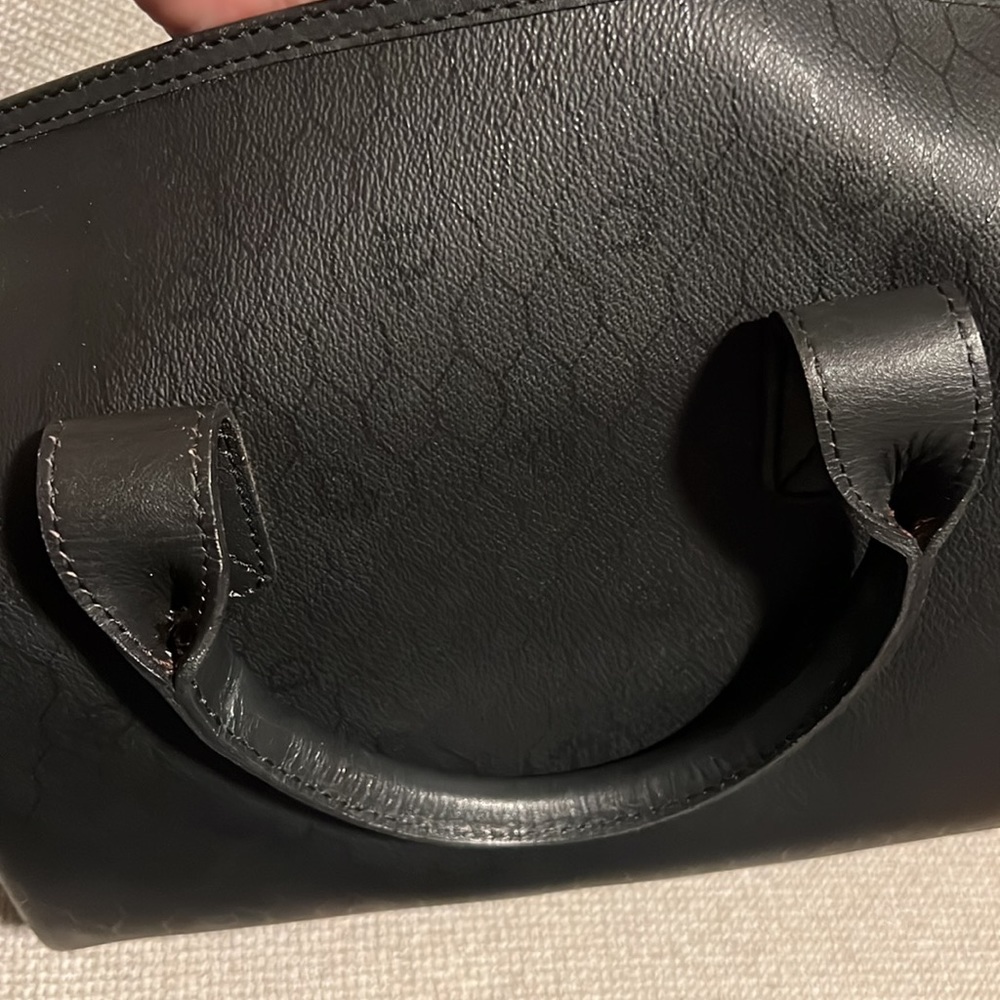 Authentic Dior Vintage Honeycomb Boston Bag Black - Picture 5 of 14